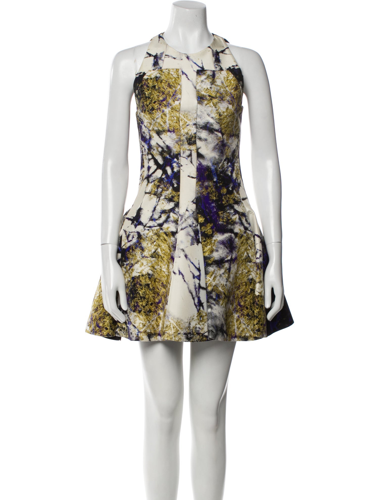 Josh Goot Silk Mini Dress