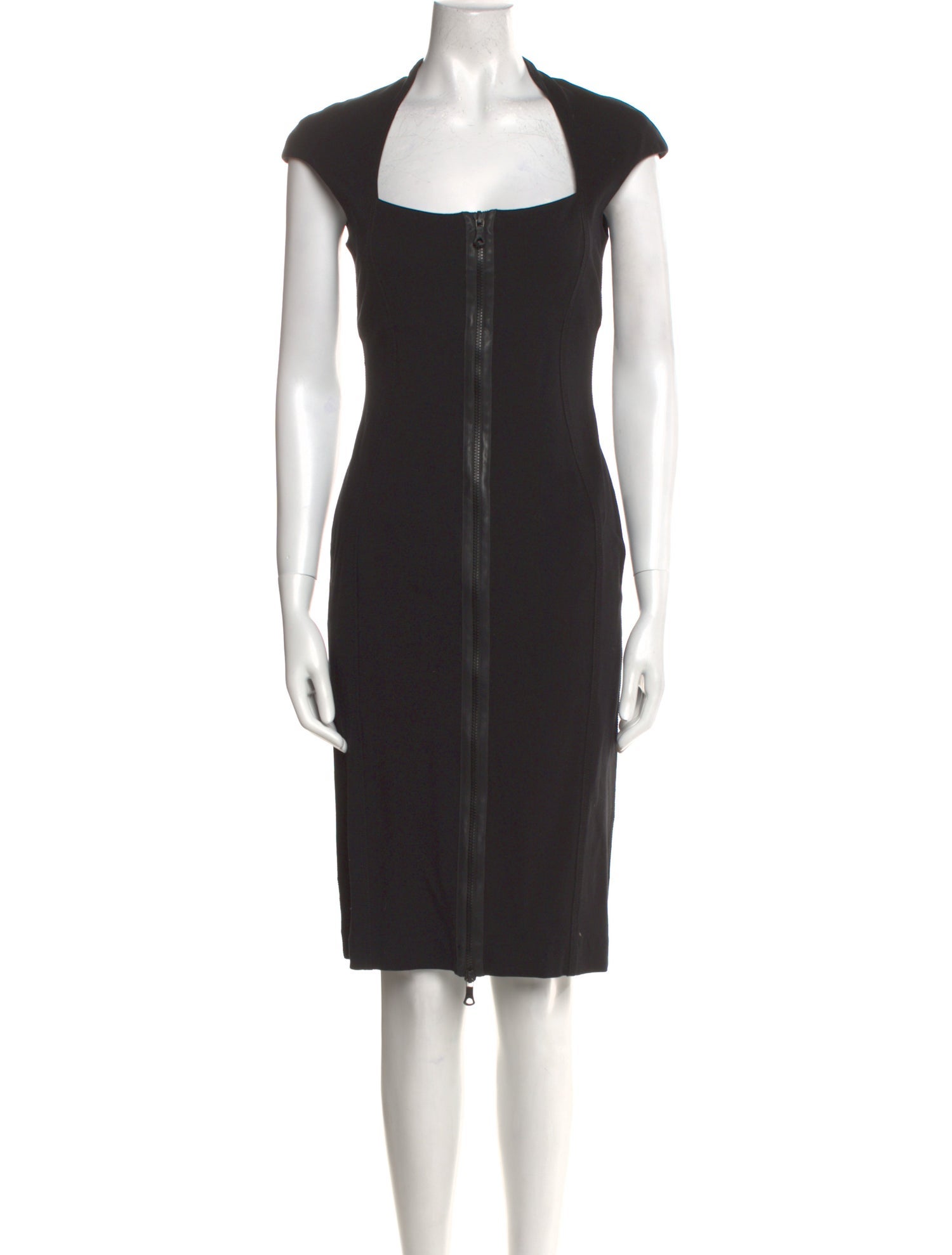 Josh Goot Square Neckline Knee-Length Dress