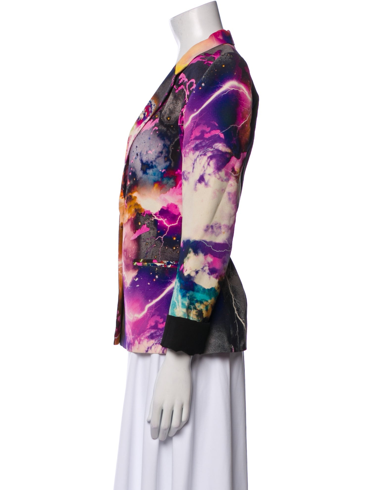 Josh Goot Silk Printed Blazer