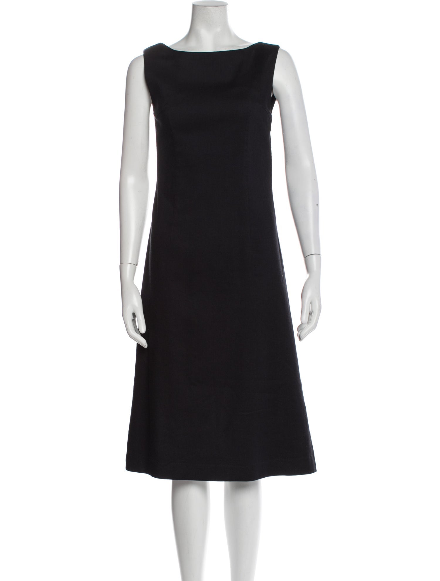 Dunst Bateau Neckline Midi Length Dress