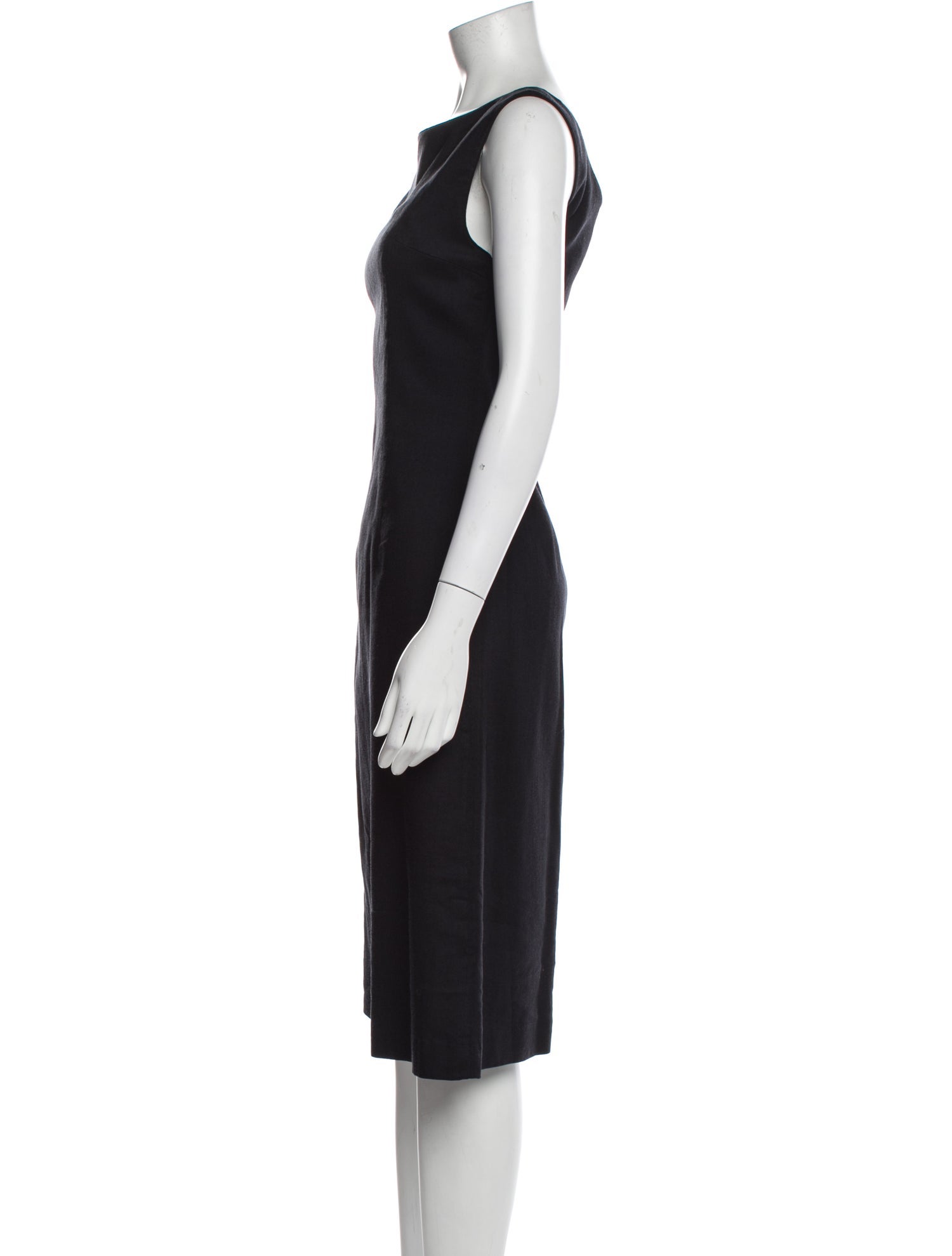 Dunst Bateau Neckline Midi Length Dress