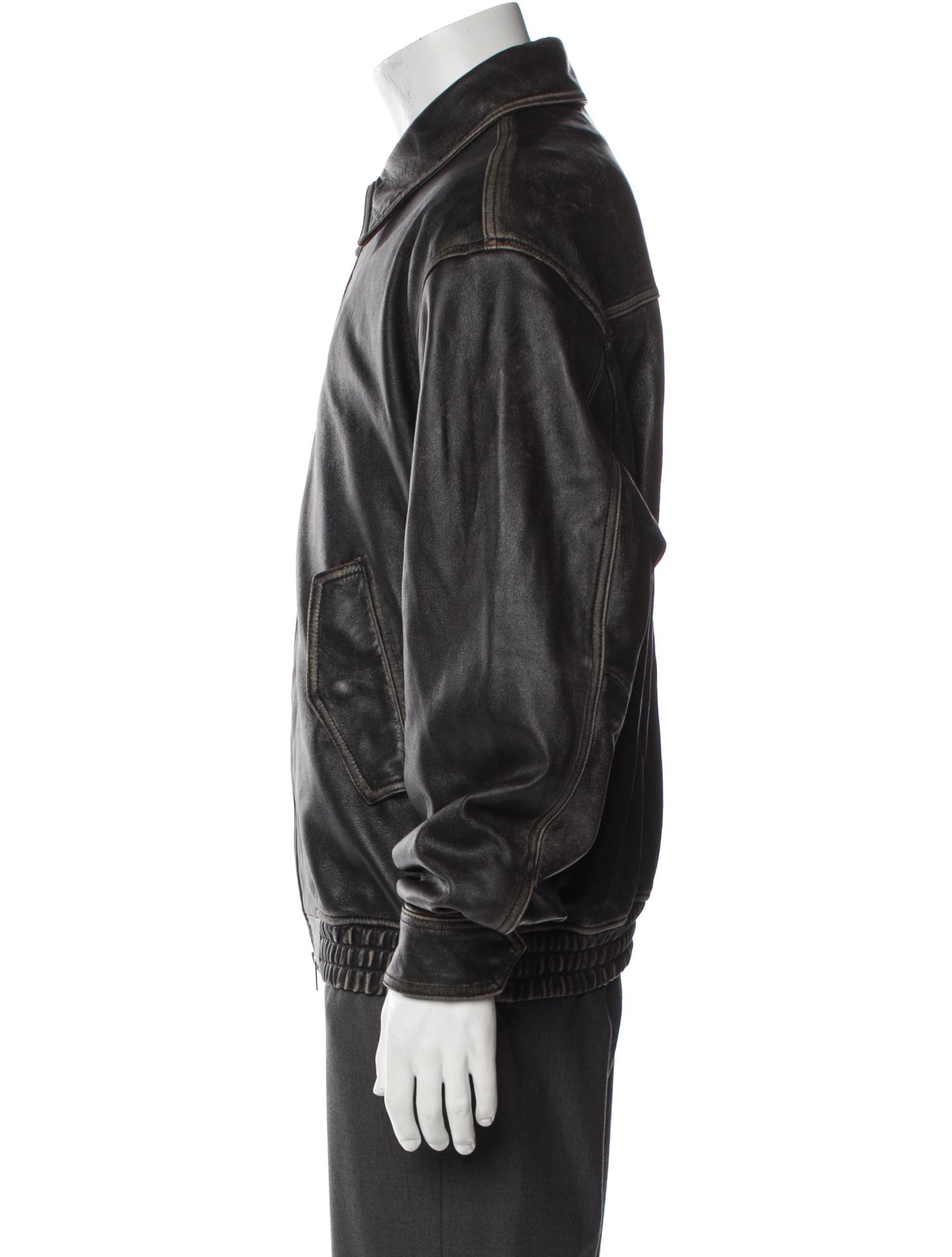 Dunst Lambskin Bomber Jacket