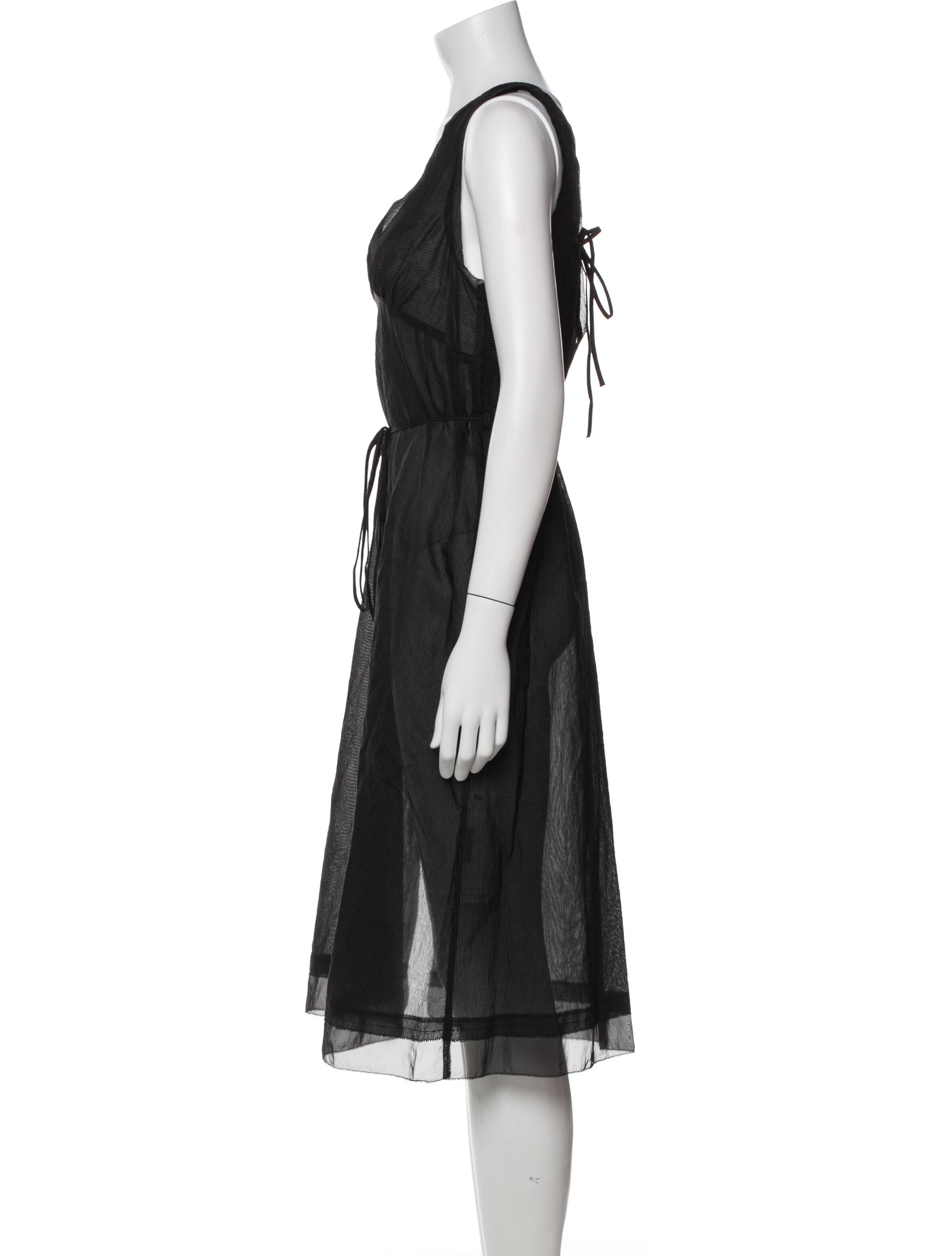 Dunst V-Neck Midi Length Dress w/ Tags