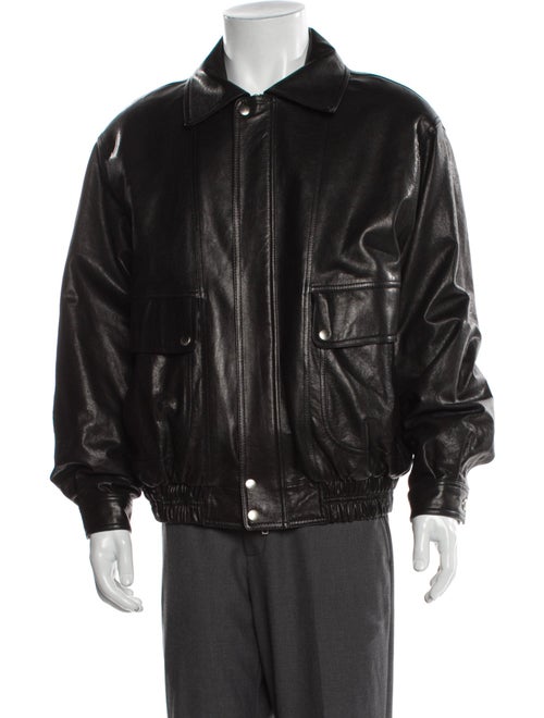 Dunst Vintage Lambskin Bomber Jacket