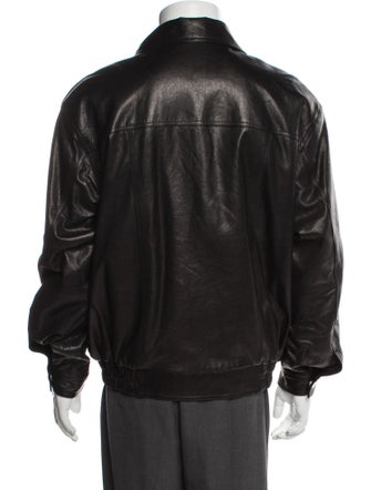 Dunst Vintage Lambskin Bomber Jacket