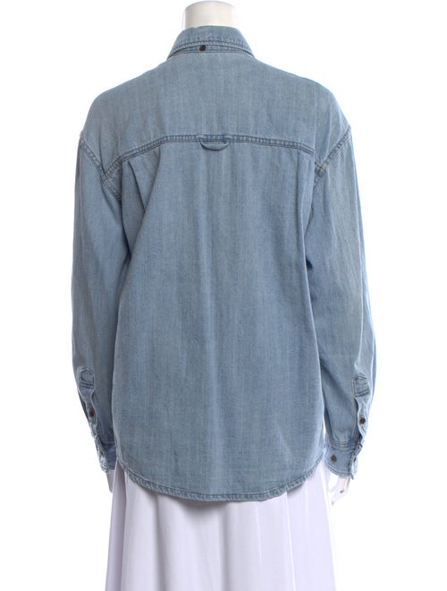 Dunst Long Sleeve Button-Up Top