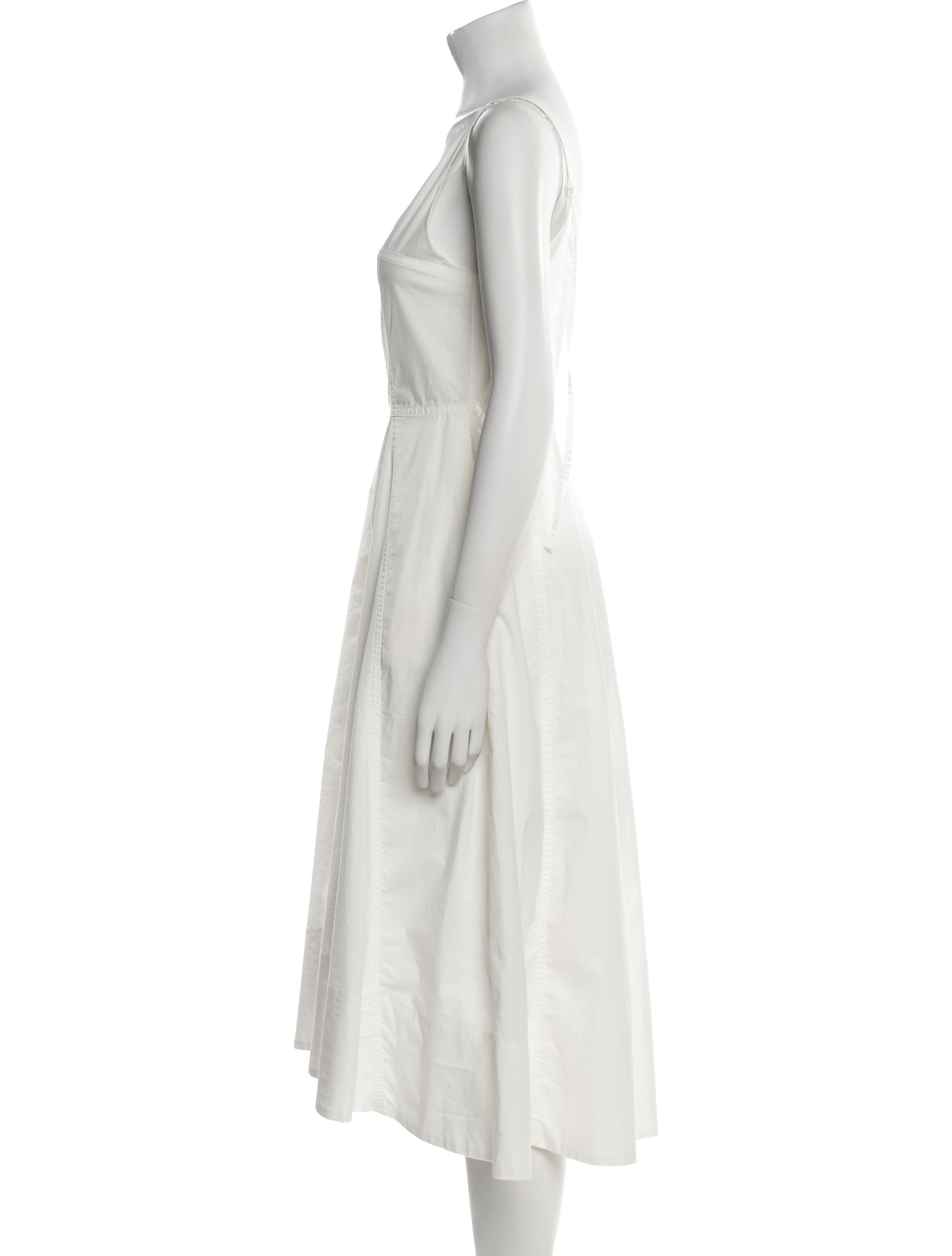 Dunst V-Neck Midi Length Dress