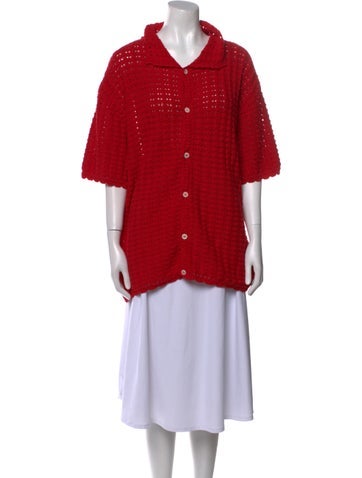 Dunst Knitwear V-Neck Sweater XL