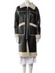 Dunst Pocket Long Shearling Coat Faux Shearling Faux Fur Coat