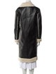 Dunst Pocket Long Shearling Coat Faux Shearling Faux Fur Coat