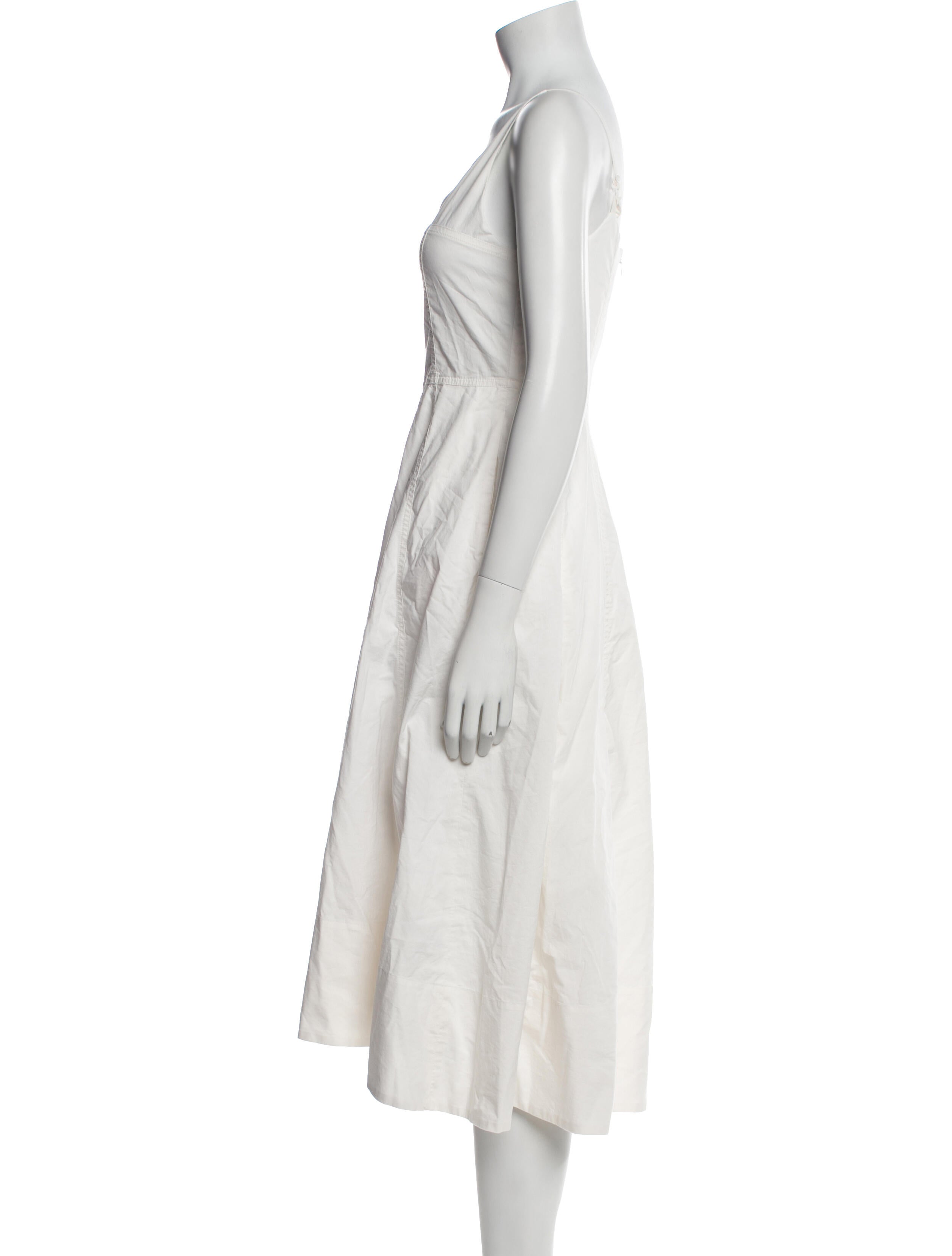 Dunst V-Neck Midi Length Dress