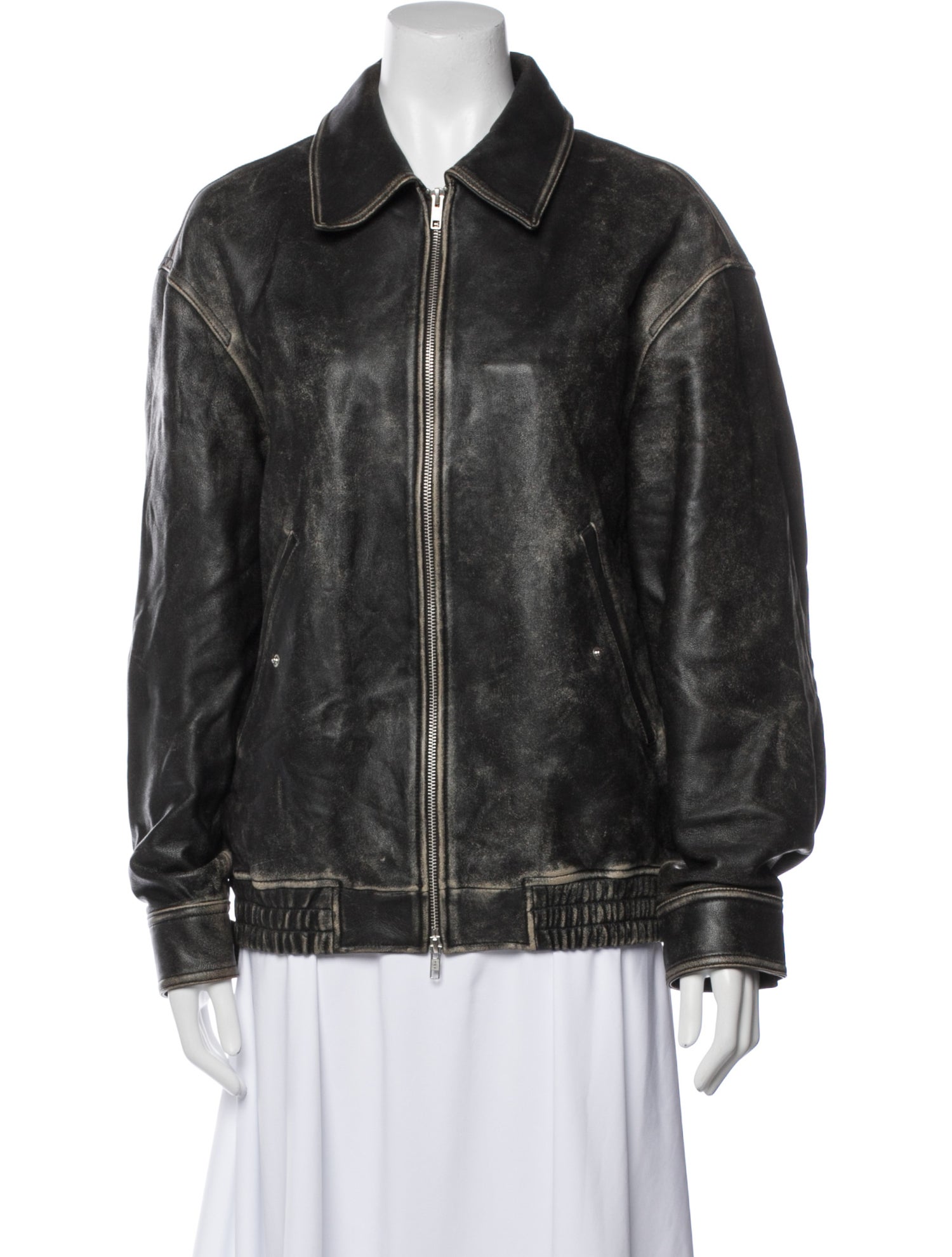 Dunst Lambskin Bomber Jacket