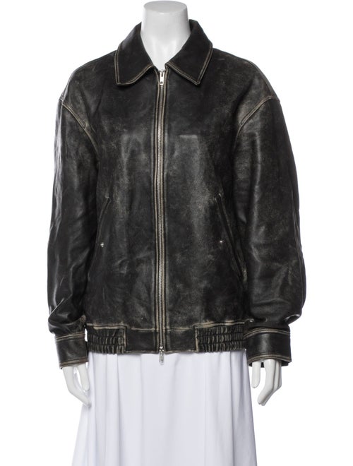 Dunst Lambskin Bomber Jacket