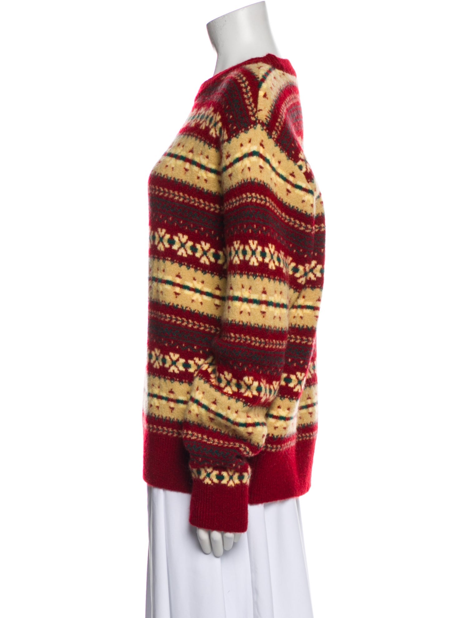 Dunst Striped Crew Neck Sweater