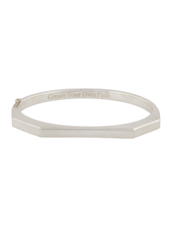 Cast Bare Armor Bangle Bracelet