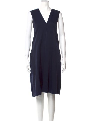 Jasmin Shokrian Dresses V-Neck Knee-Length Dress S