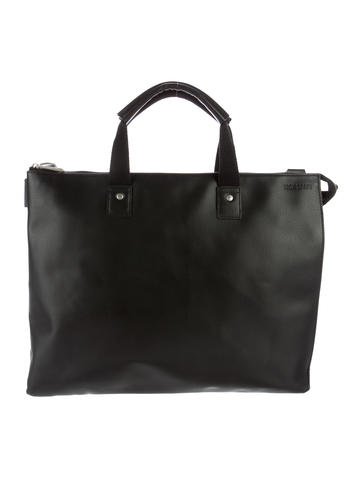 Jack Spade Leather Tote Bag Bags Jsp21022 The Realreal Leather Tote Bag