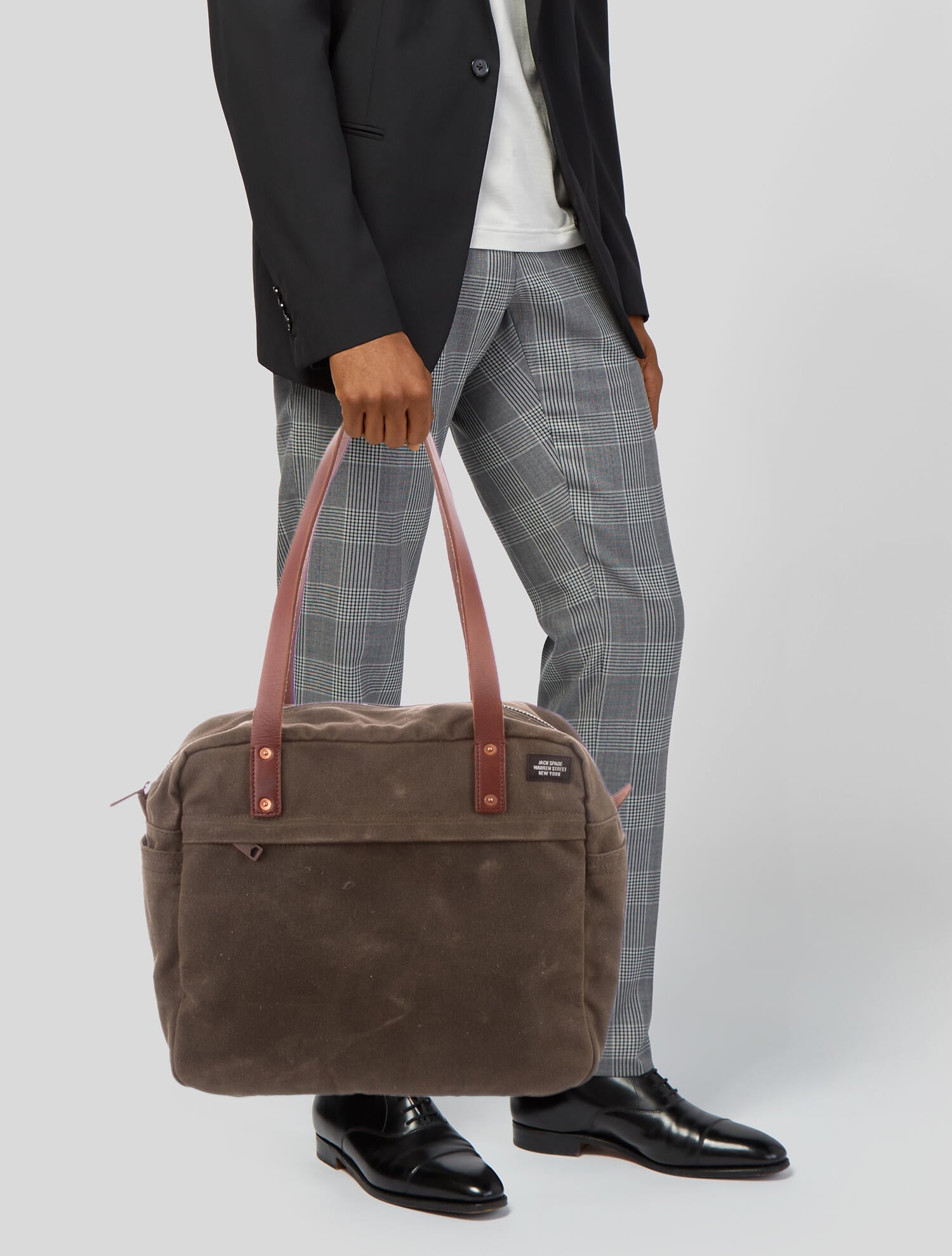 Jack Spade Canvas Briefcase