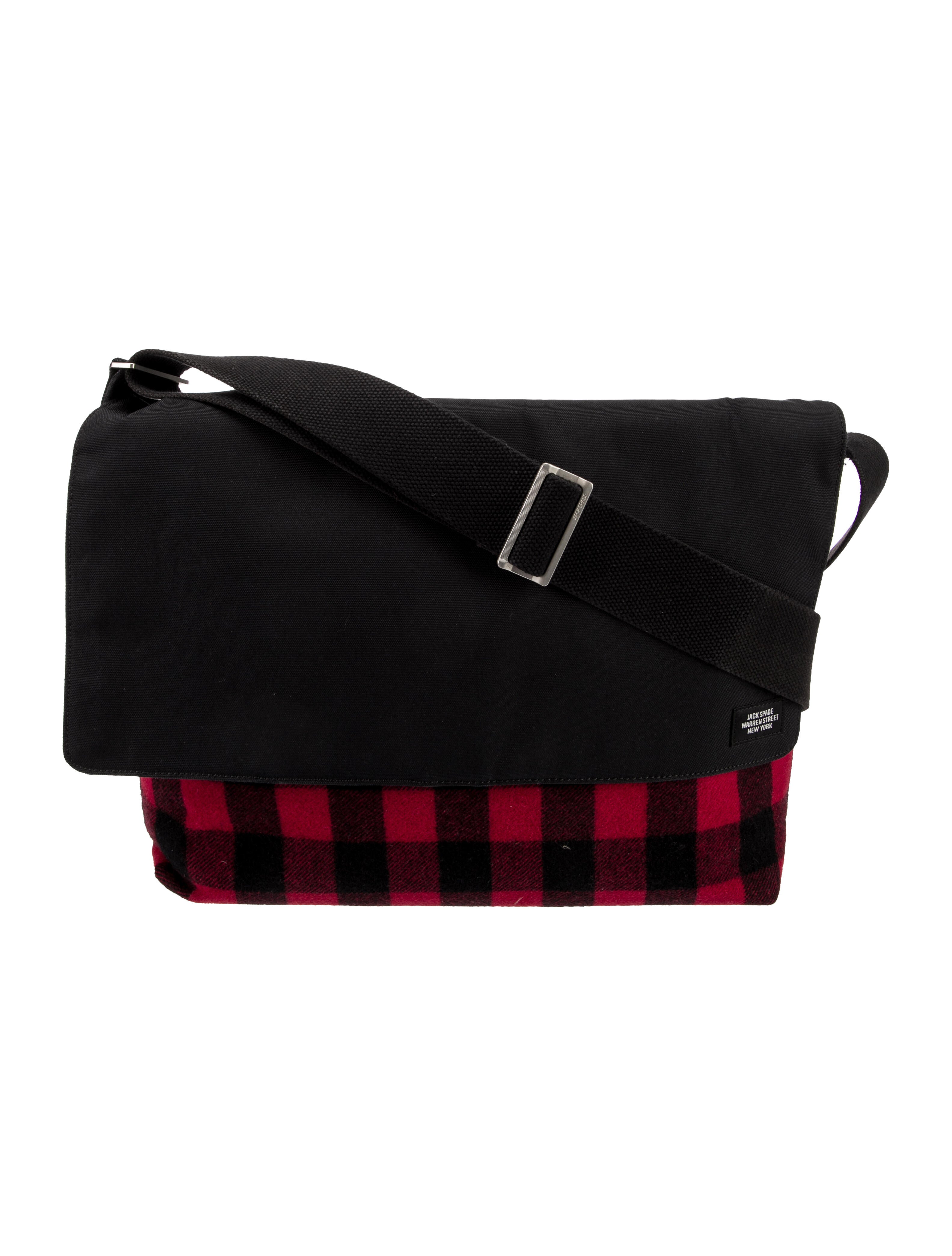 Jack Spade Leather Trim Felt Messenger Bag Black Messenger Bags, Bags
