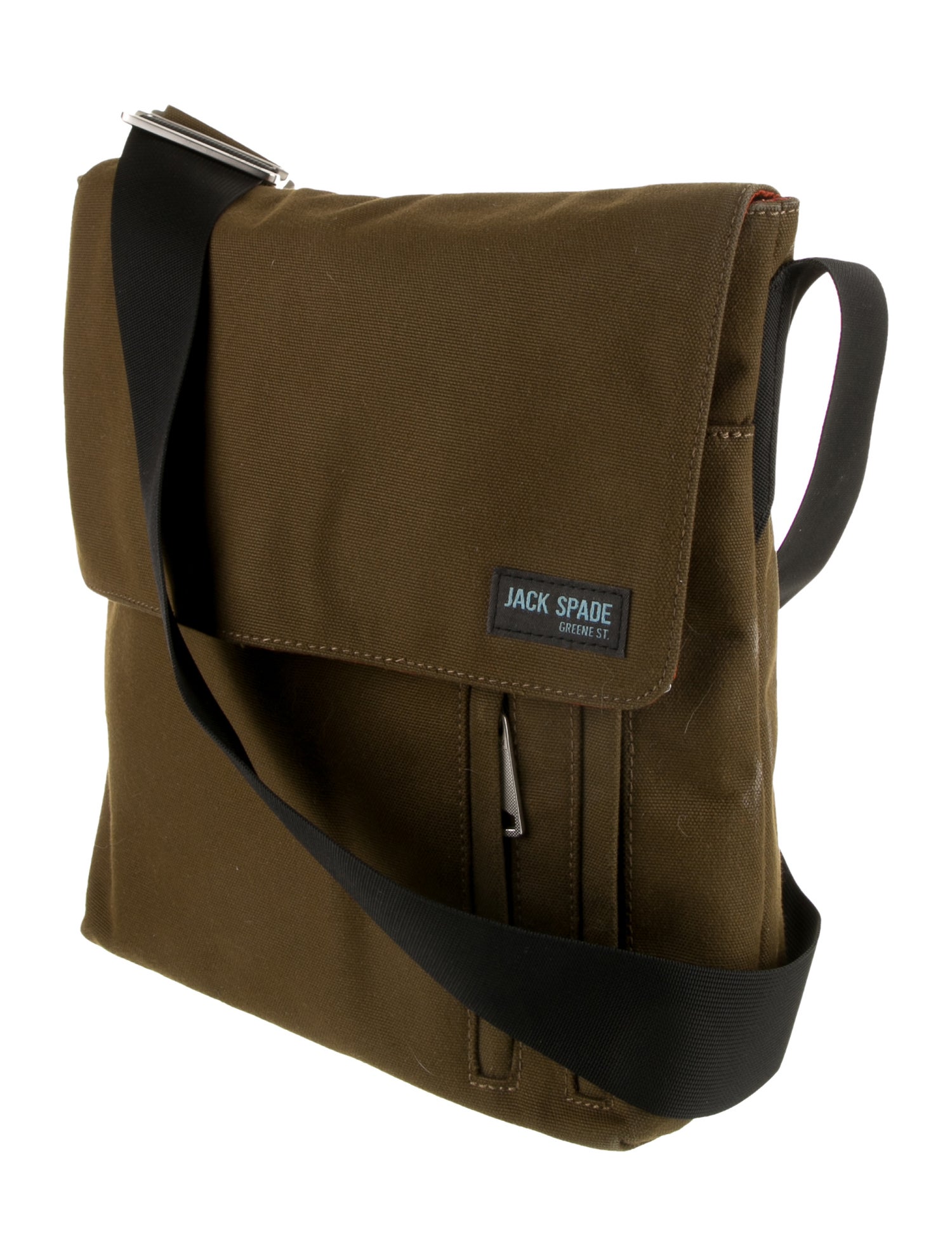 Jack Spade Canvas Satchel Green Satchels, Bags JSP25005 The RealReal