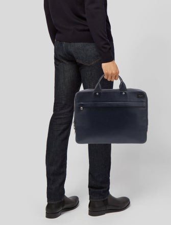 Jack Spade Leather Briefcase