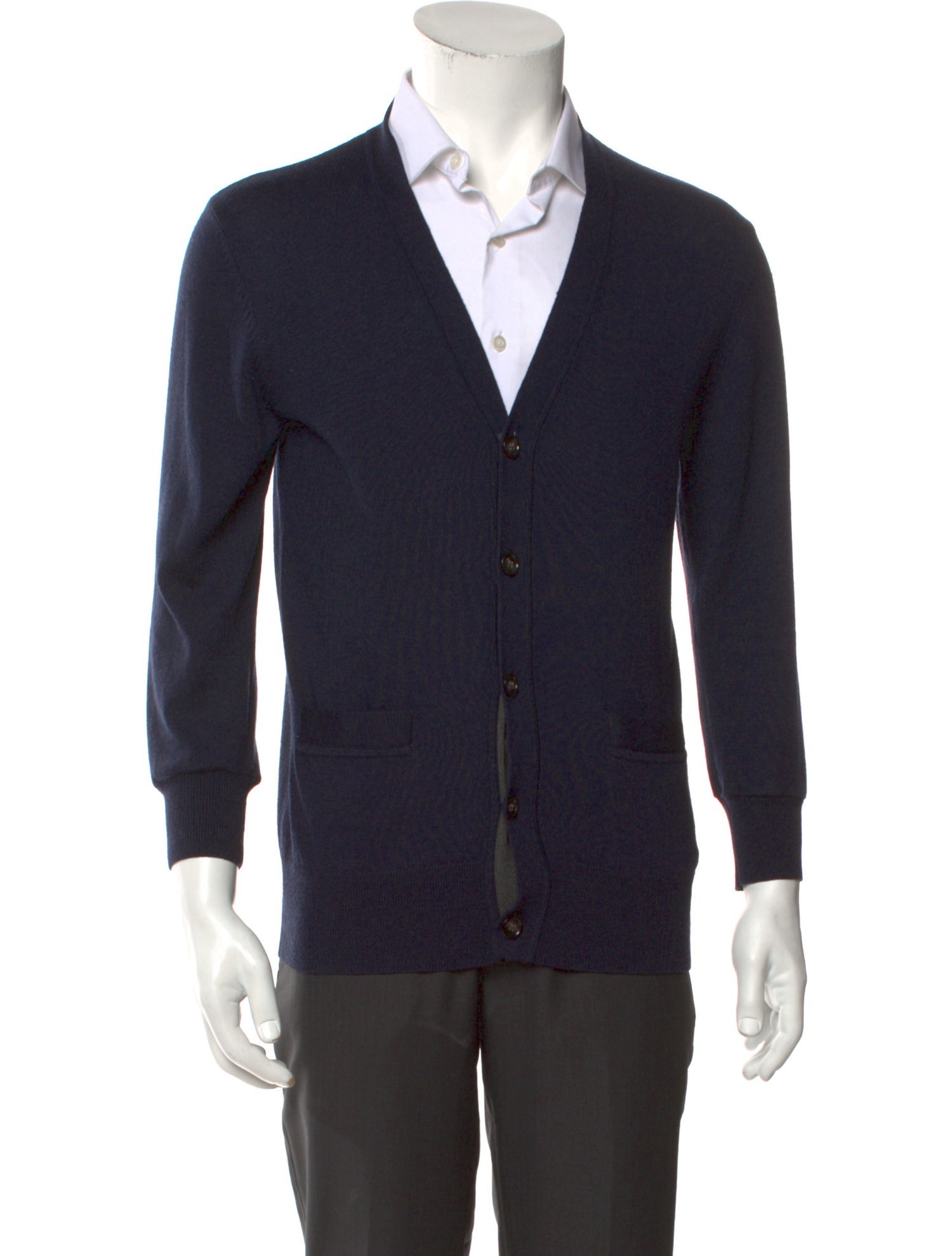 Jack Spade Wool V-Neck Cardigan