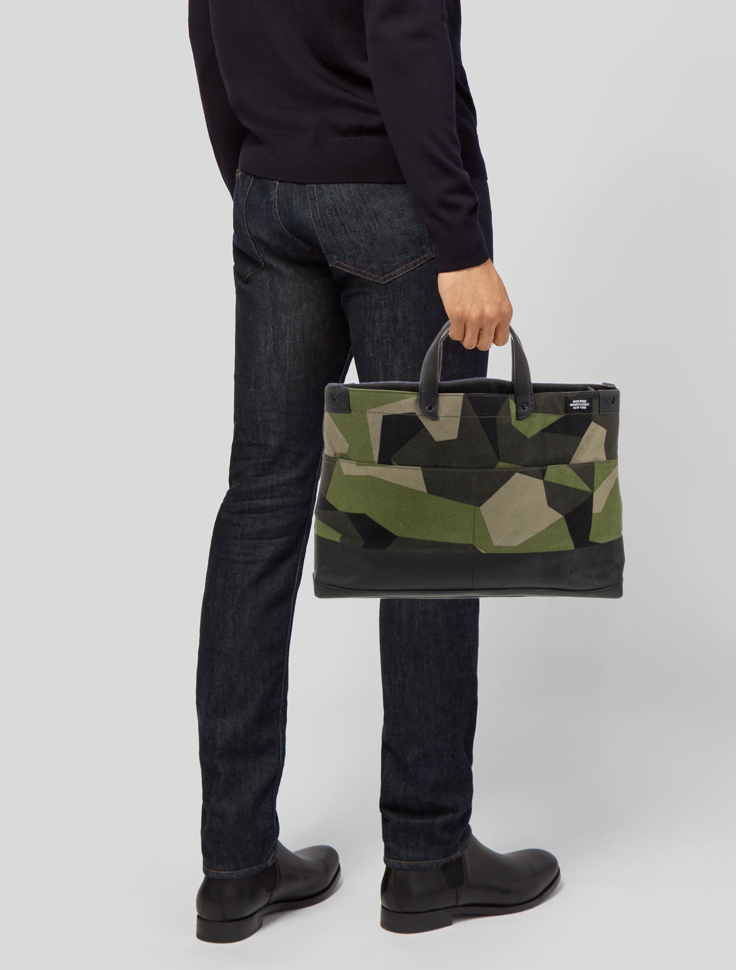 Jack Spade Canvas Briefcase