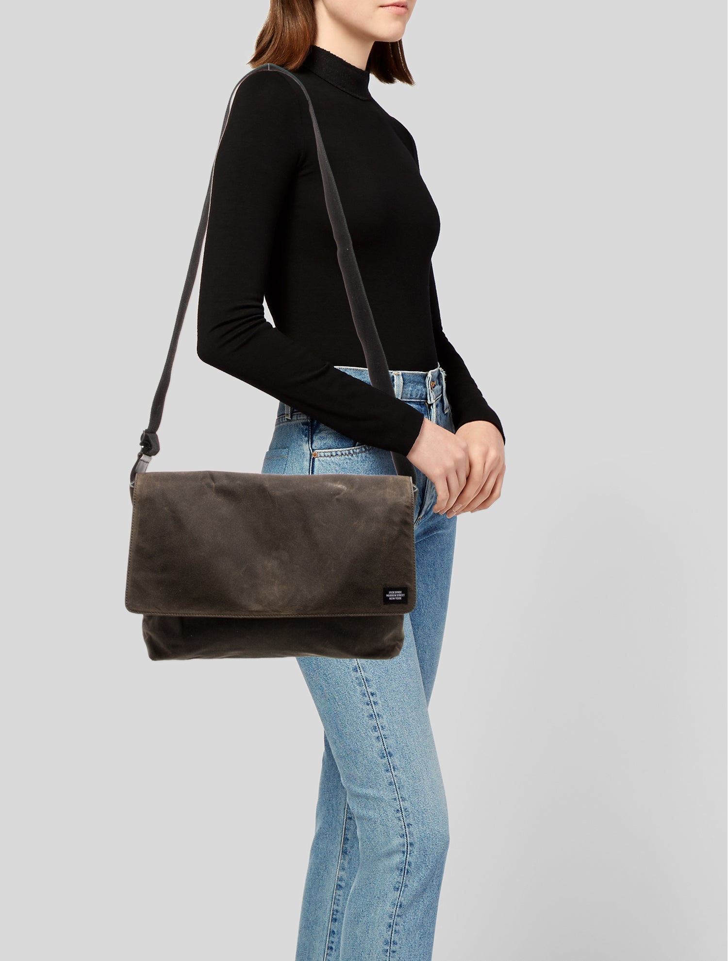 Jack Spade Canvas Messenger Bag