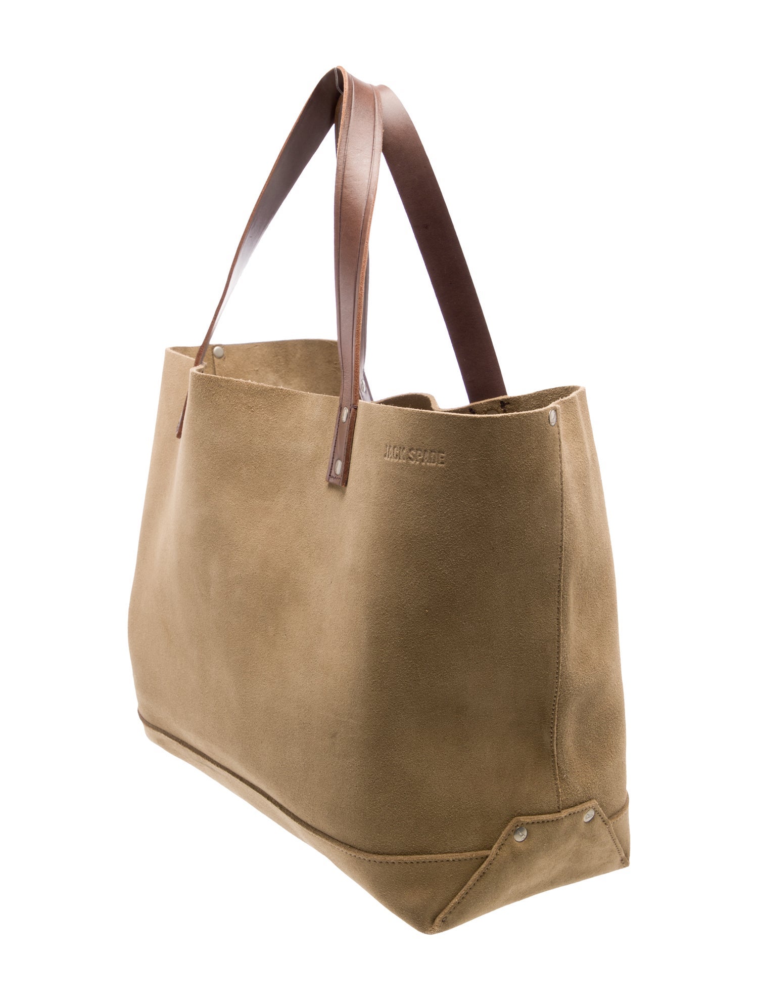 Jack Spade Suede Tote