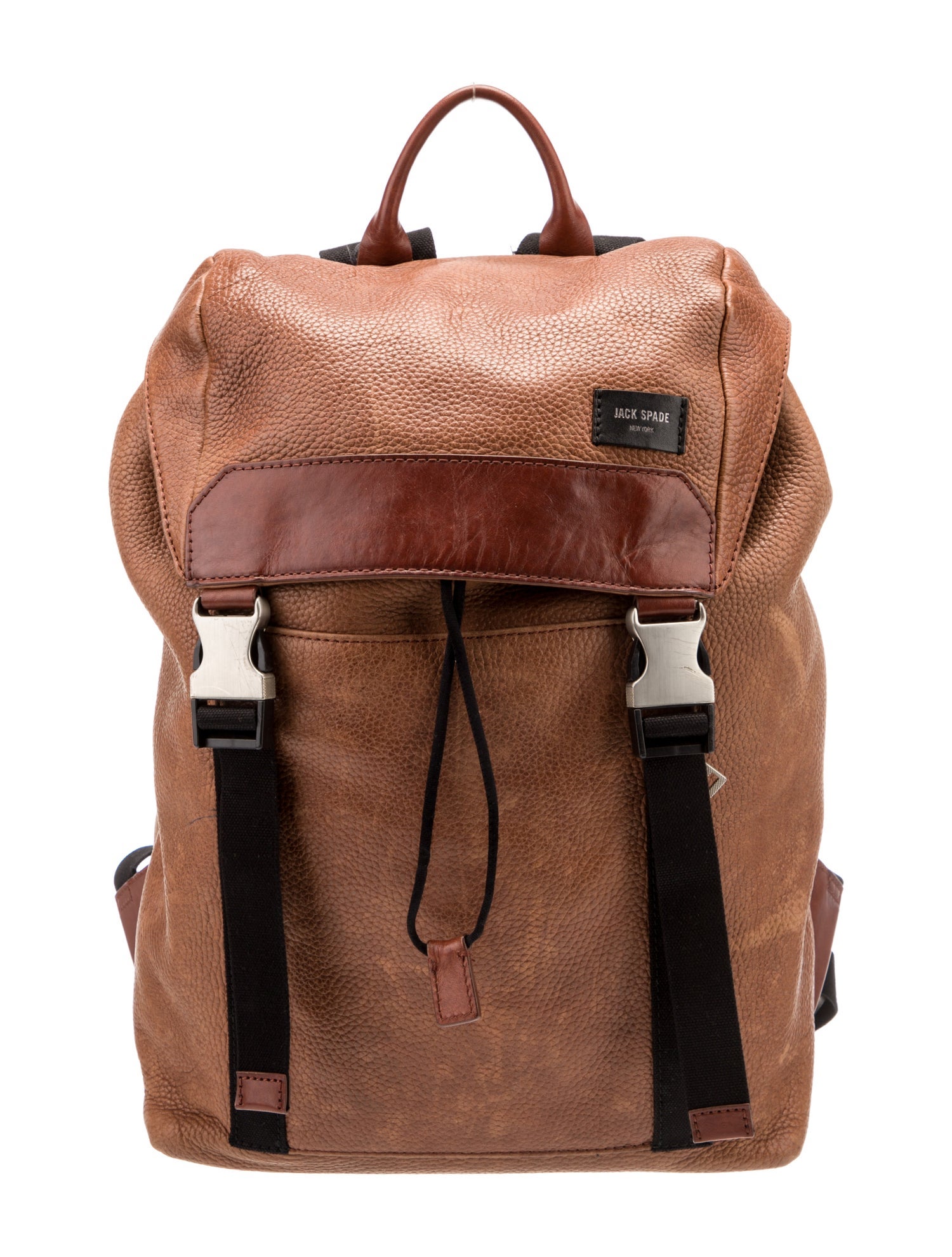 Jack Spade Leather Backpack