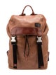 Jack Spade Leather Backpack