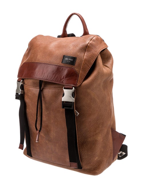 Jack Spade Leather Backpack