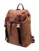Jack Spade Leather Backpack