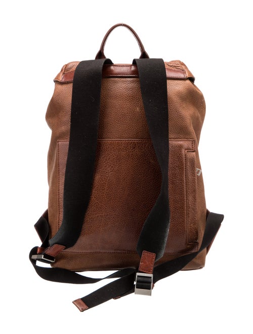 Jack Spade Leather Backpack