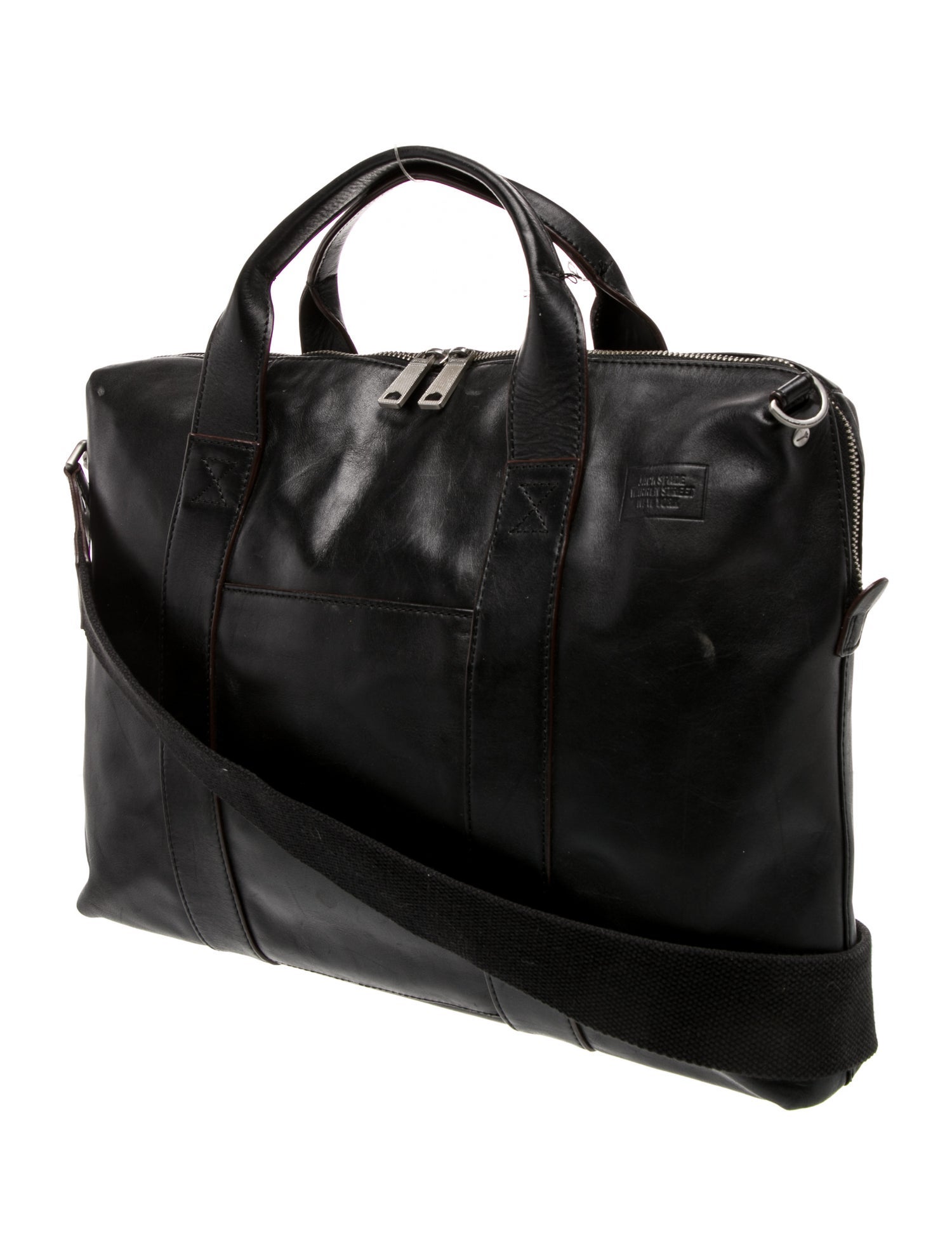 Jack Spade Leather Briefcase