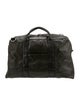 Jack Spade Leather Weekender Bag