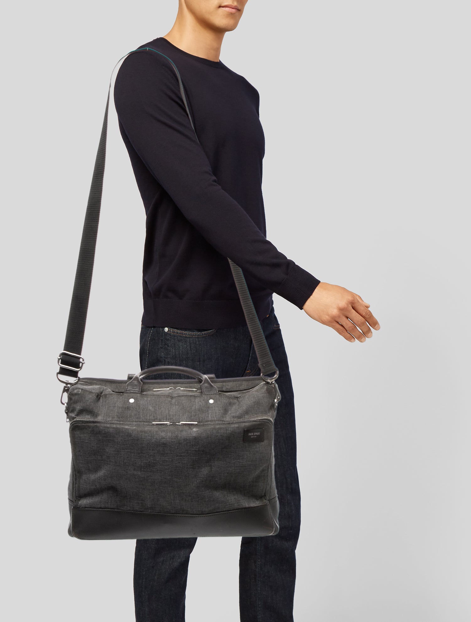 Jack Spade Canvas Briefcase