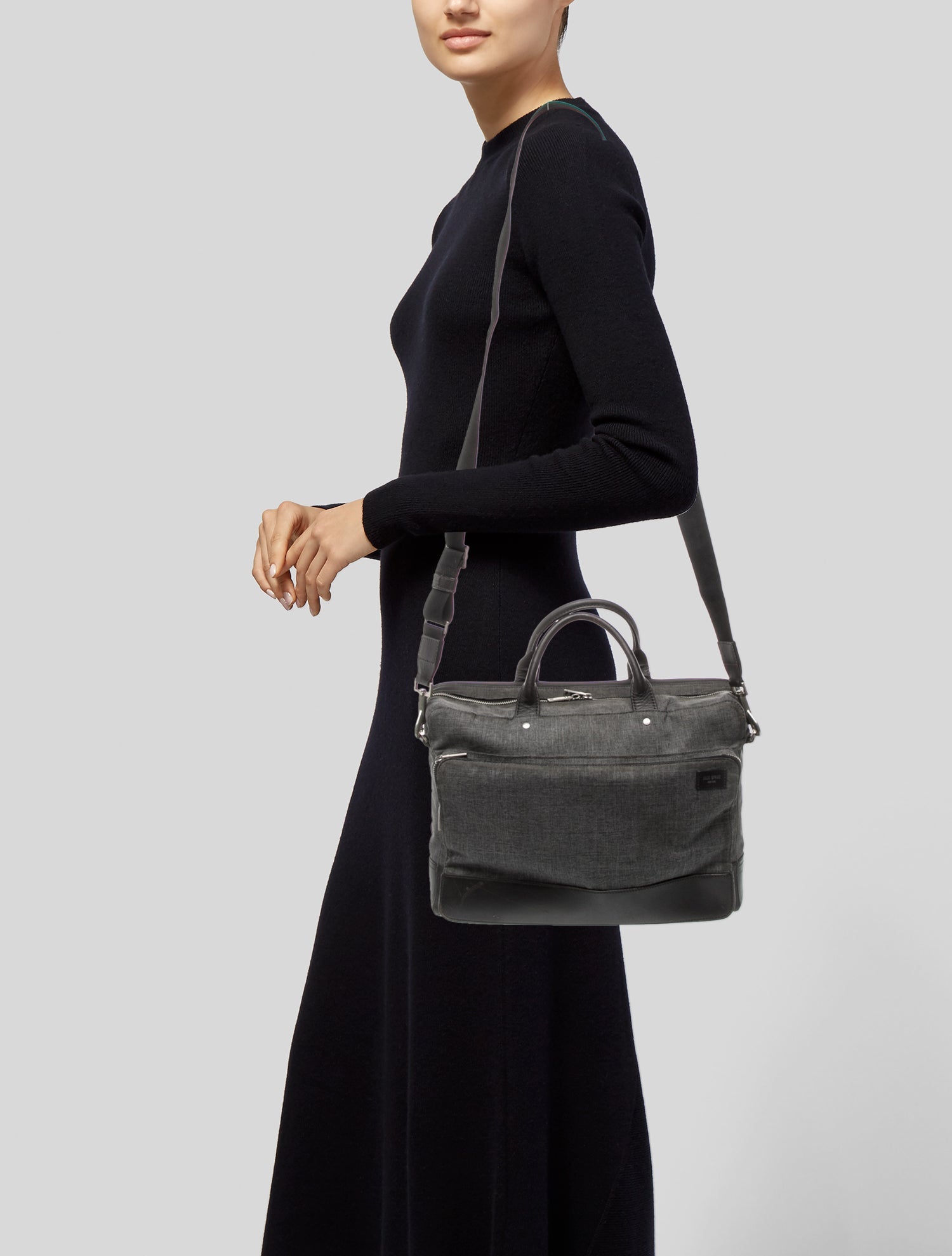 Jack Spade Leather Messenger Bag