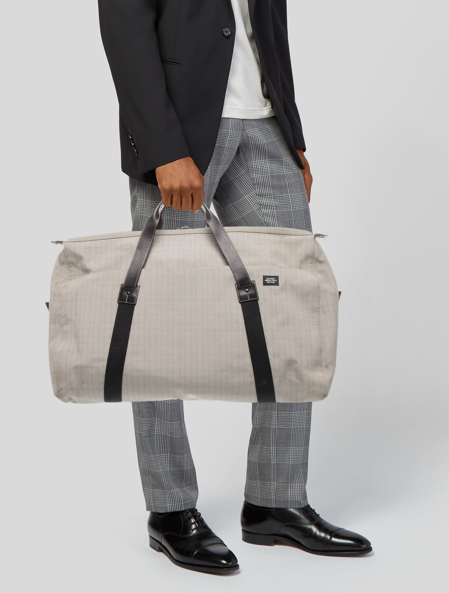 Jack Spade Nylon Weekender Bag