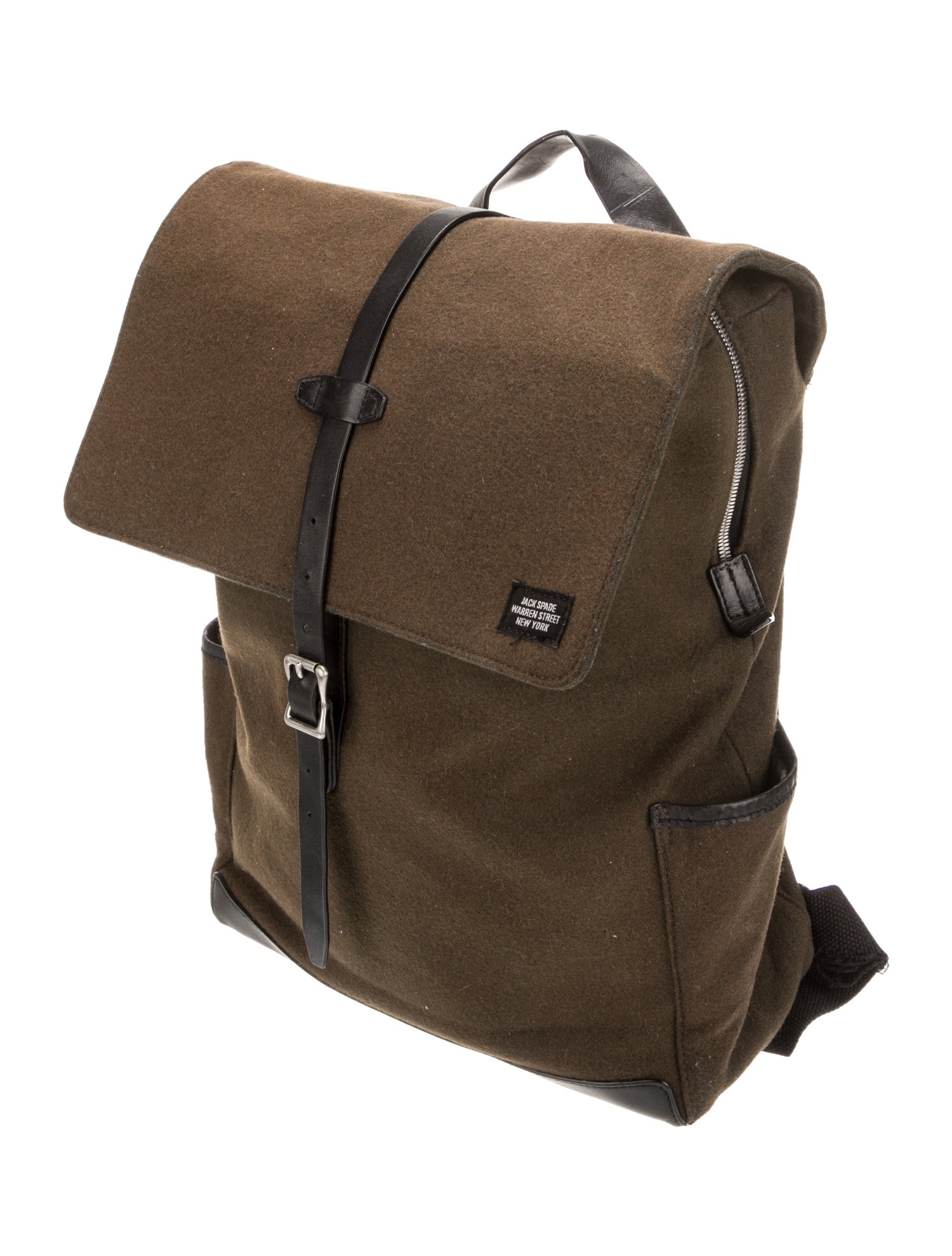 Jack Spade Suede Backpack