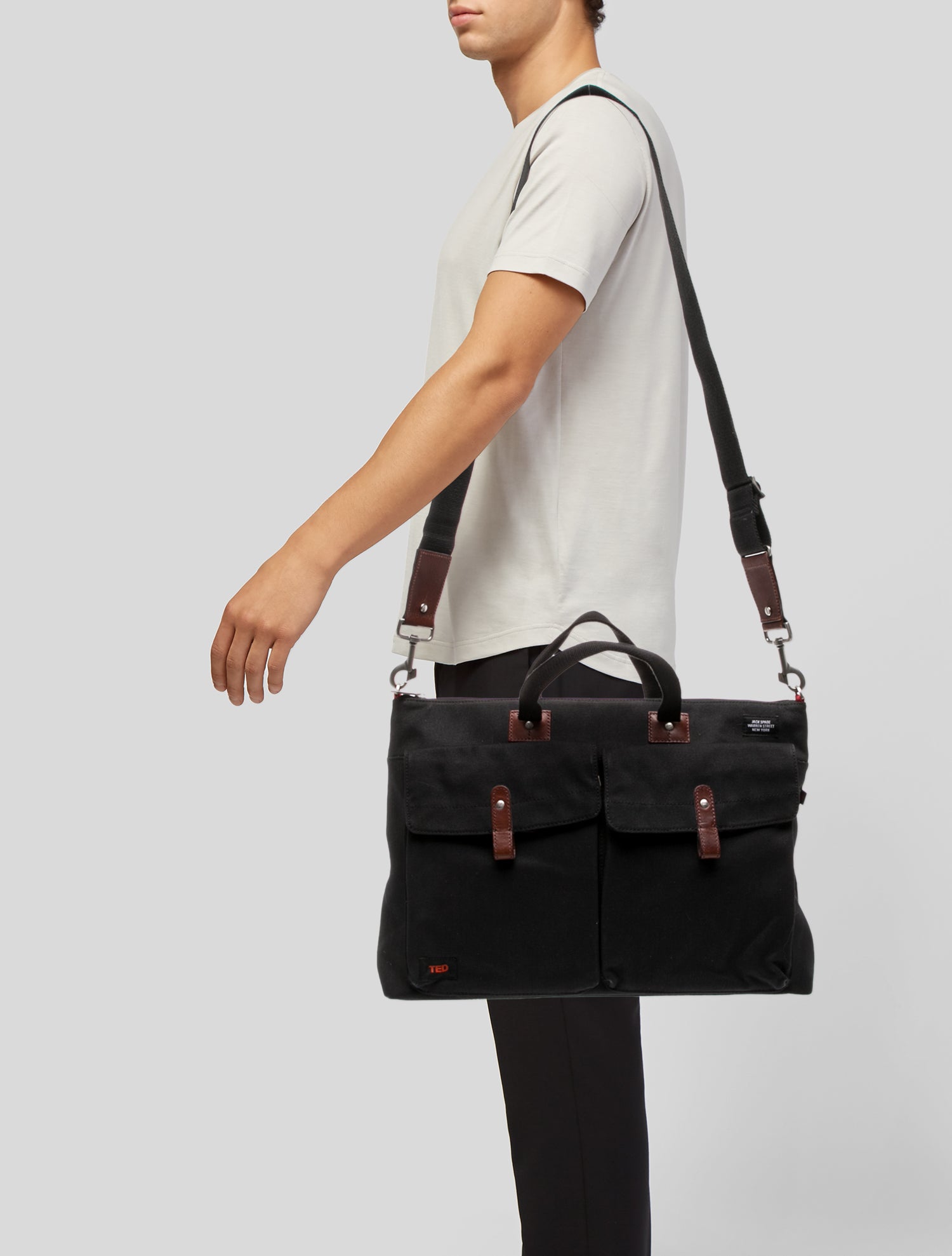 Jack Spade Canvas Garment Bag