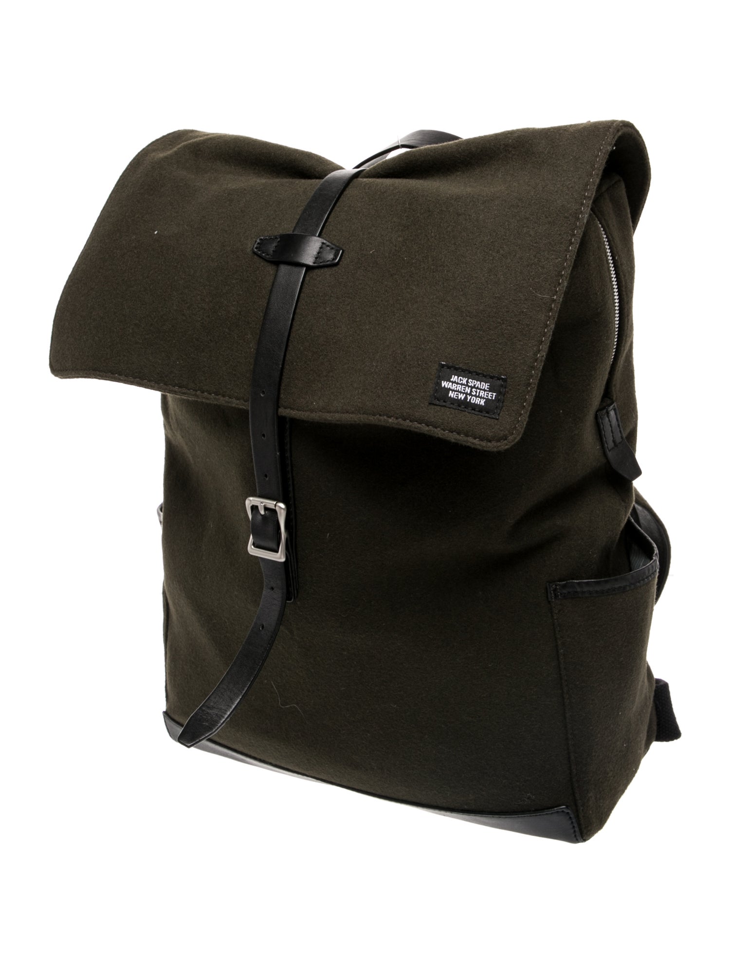 Jack Spade Felt Backpack