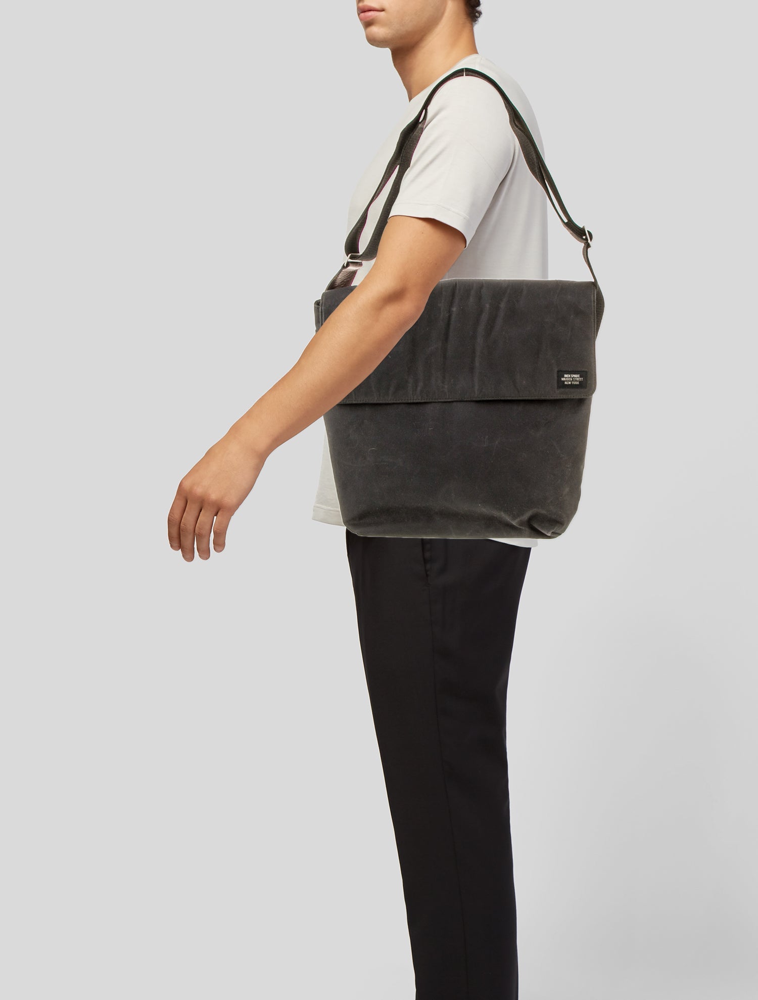 Jack Spade Canvas Messenger Bag