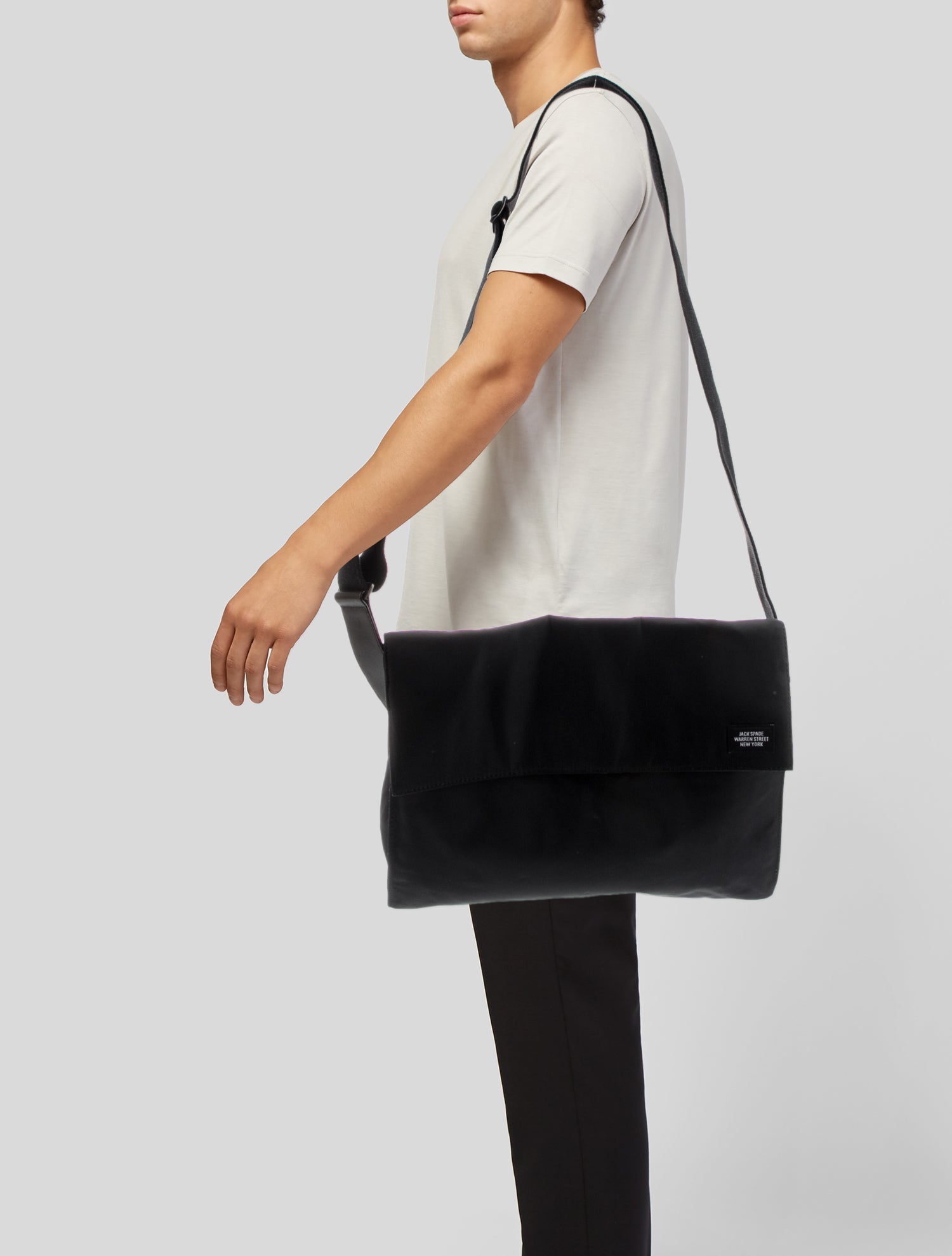 Jack Spade Canvas Messenger Bag