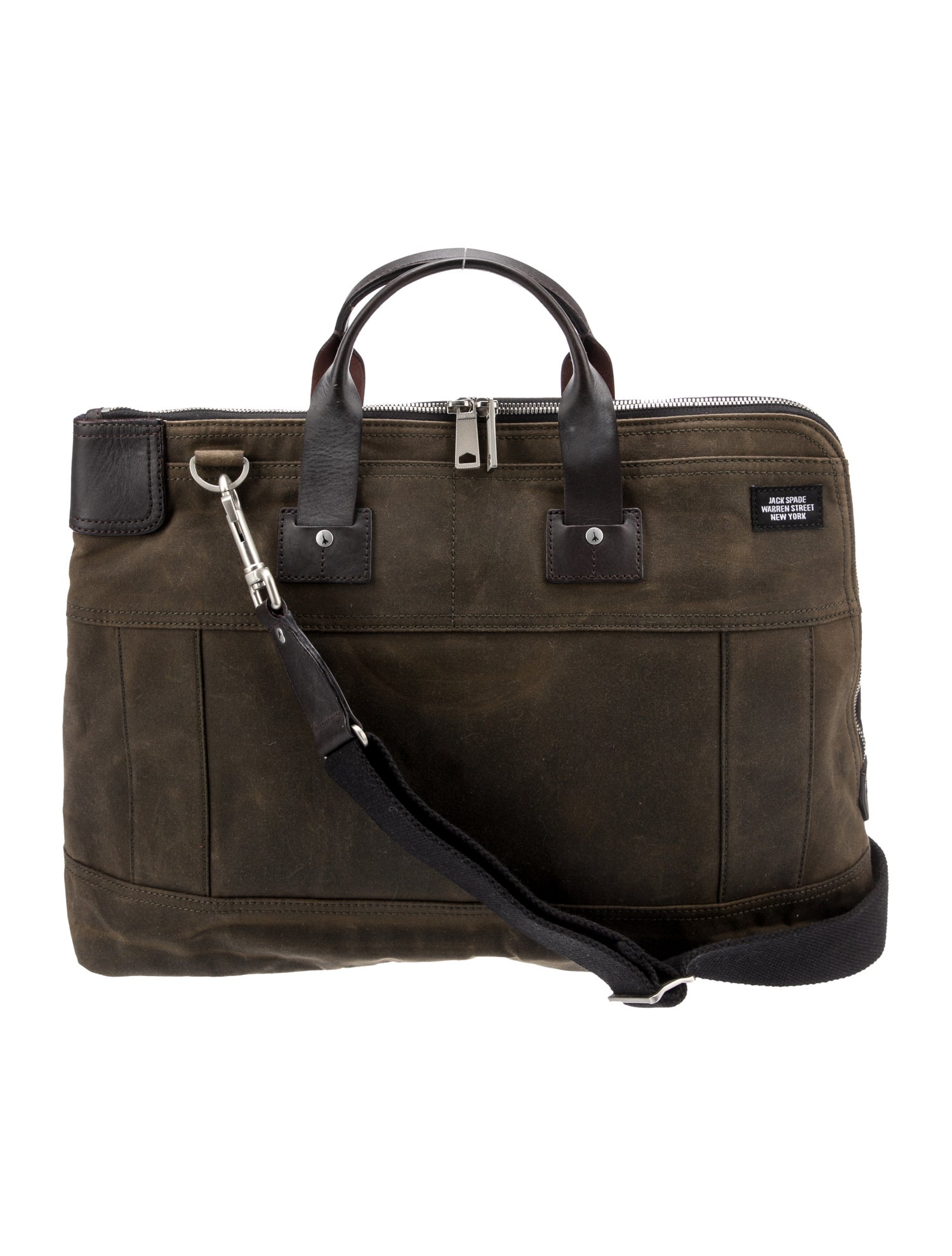 Jack Spade Canvas Messenger Bag