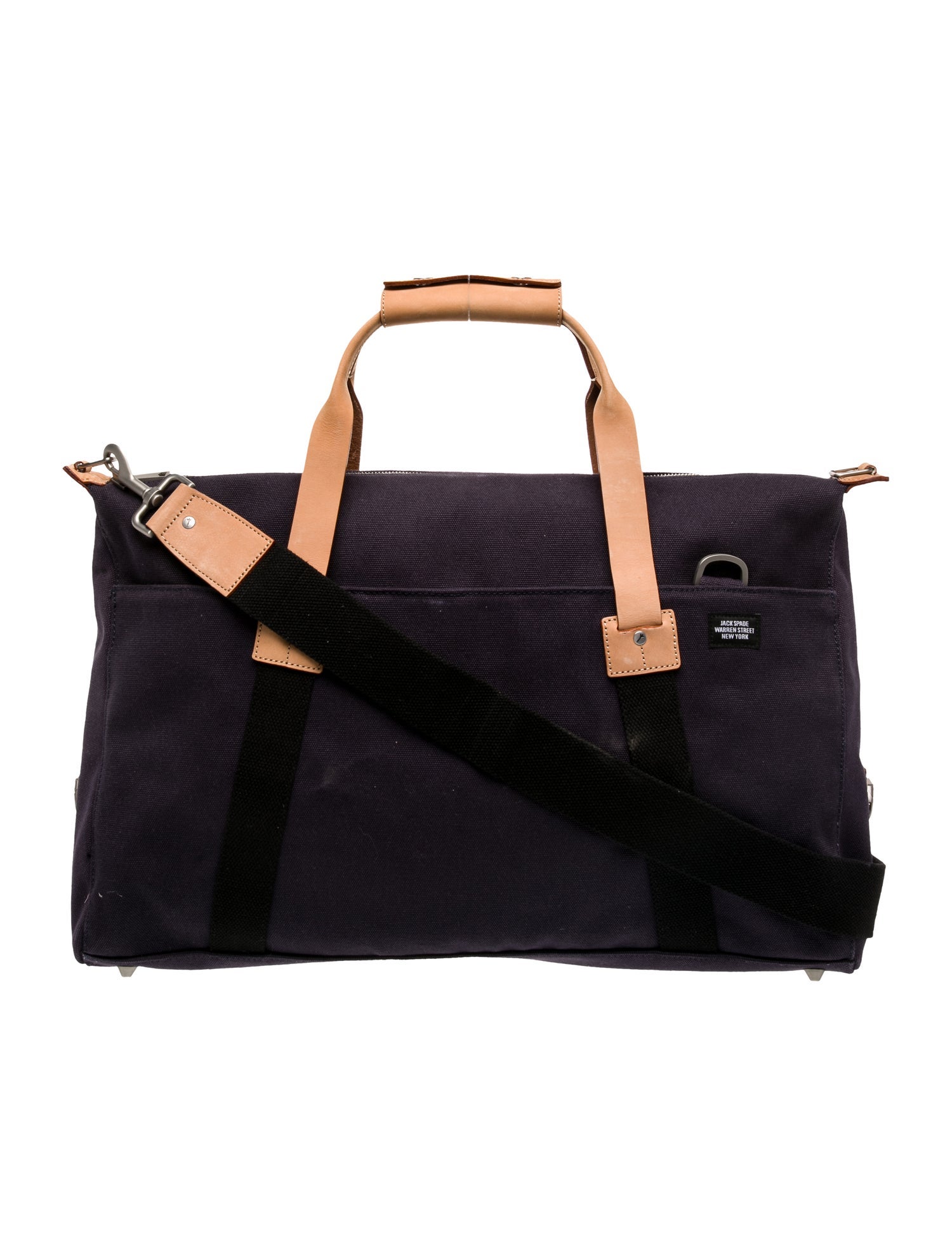 Jack Spade Canvas Weekender Bag