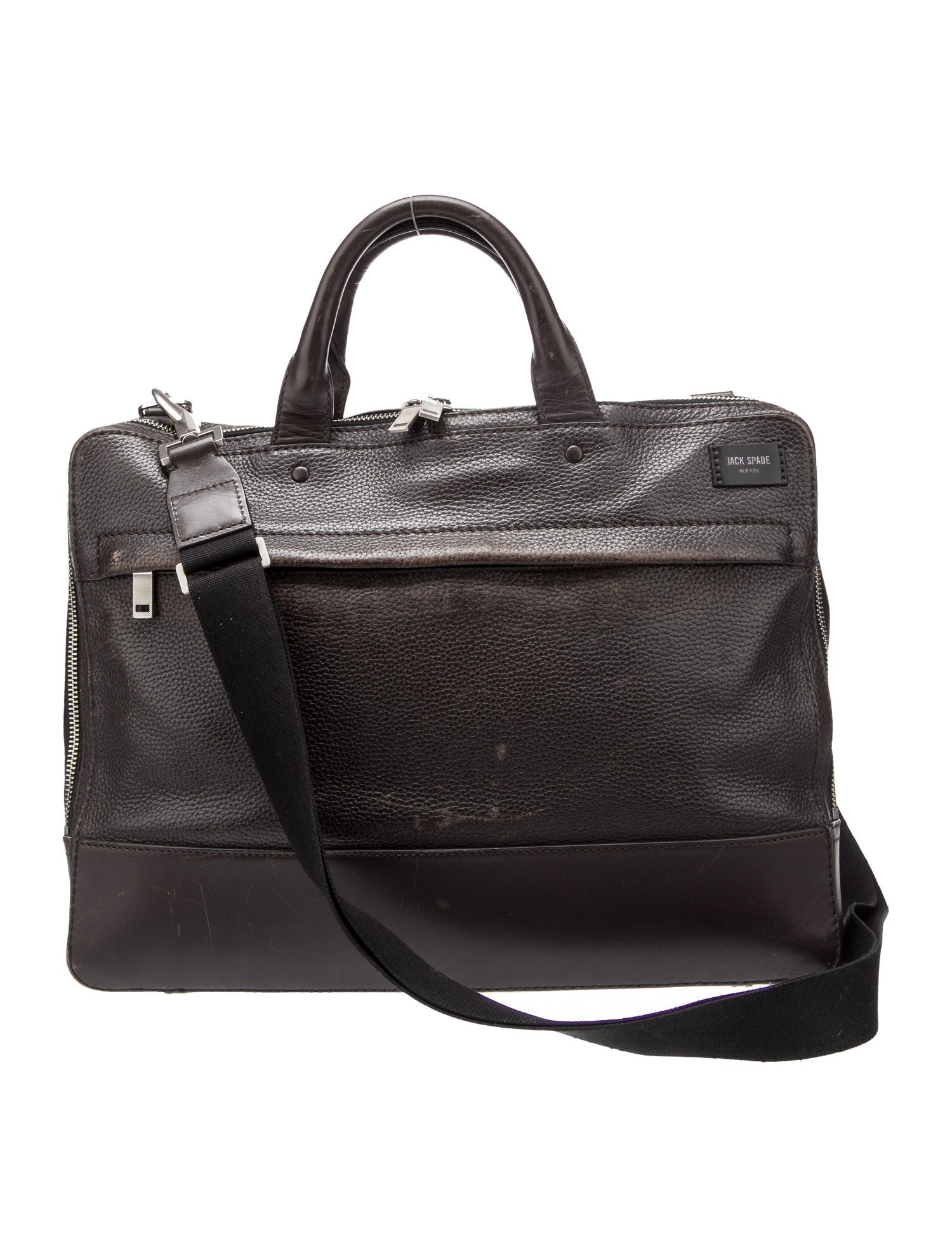 Jack Spade Leather Briefcase