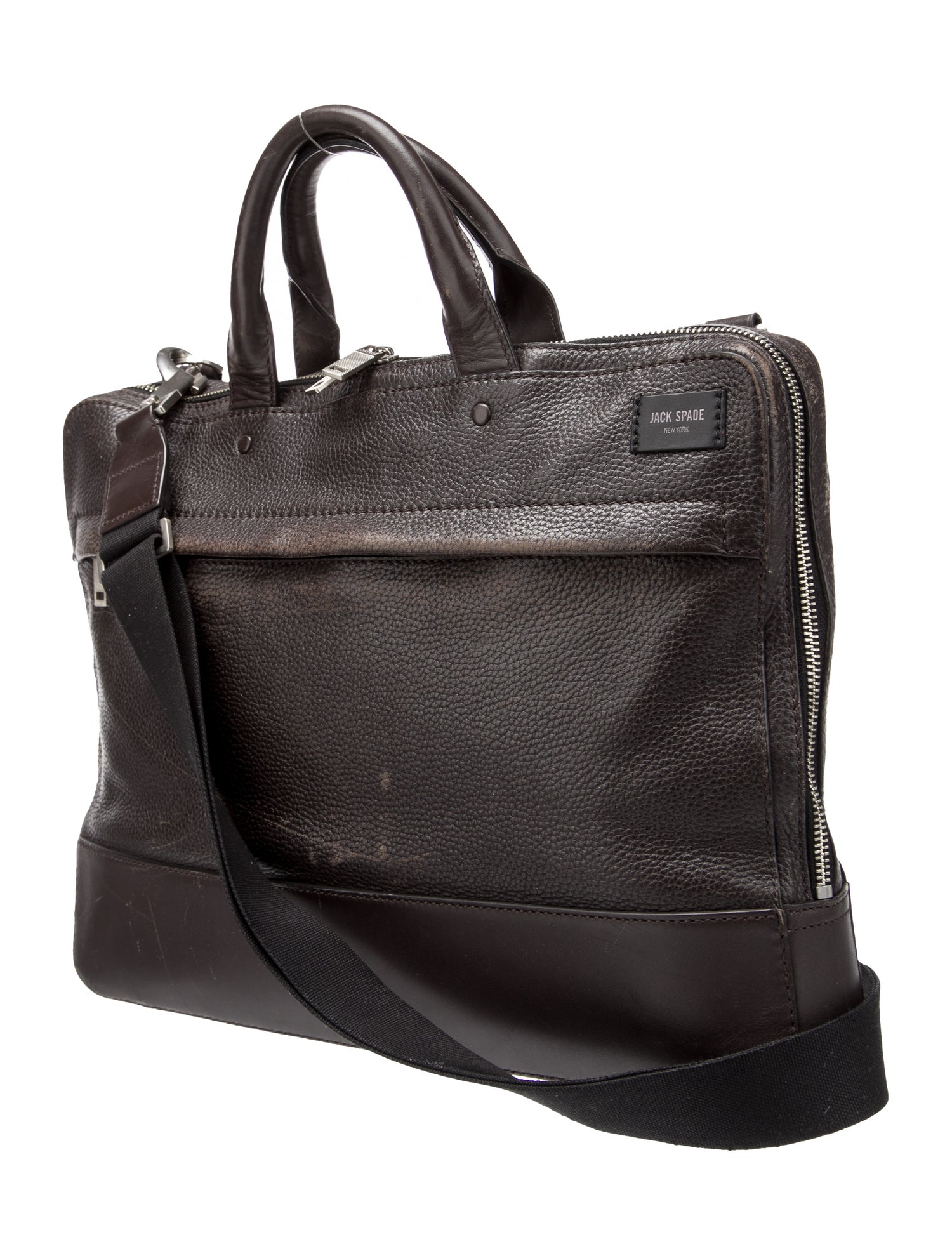 Jack Spade Leather Briefcase