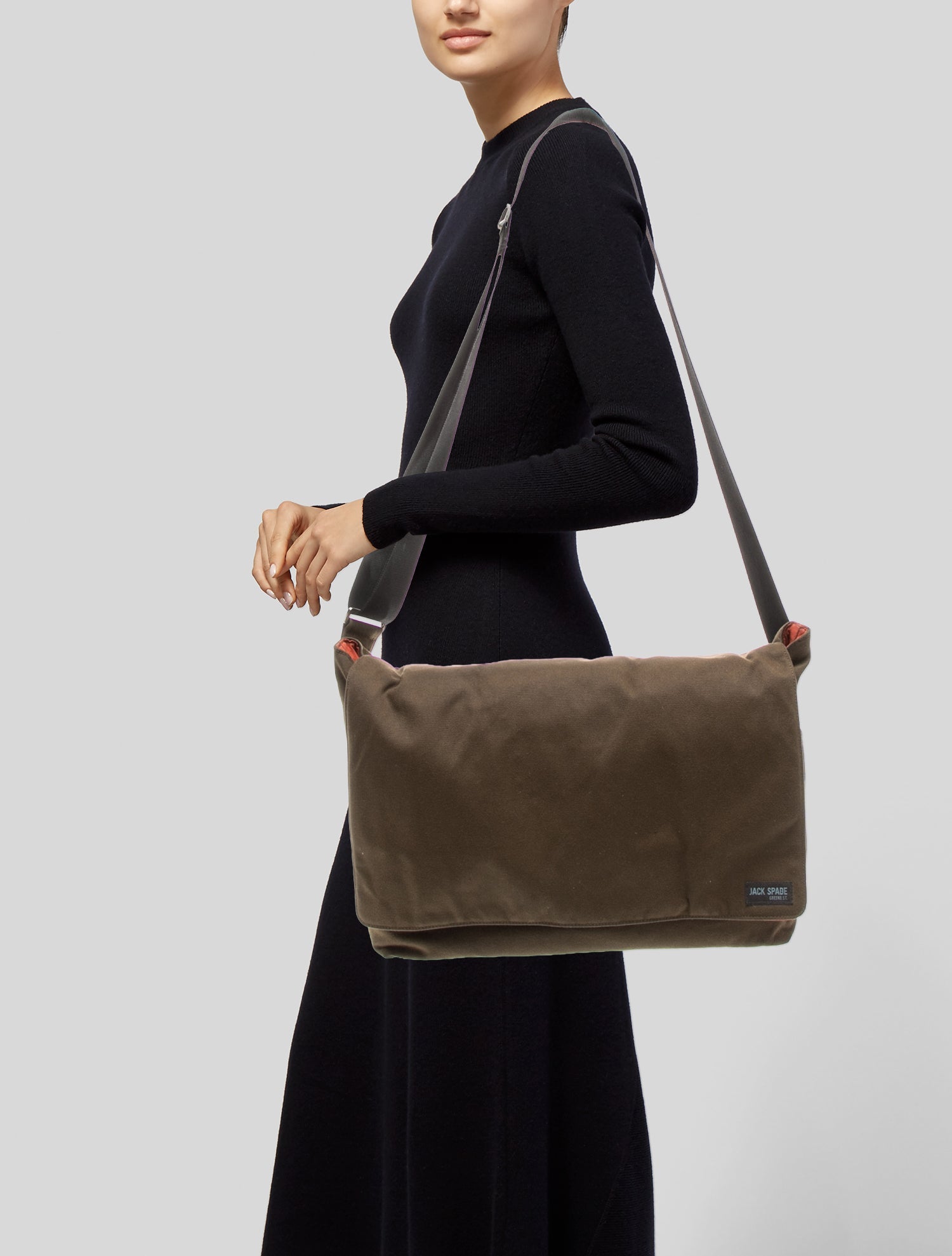 Jack Spade Warren Street New York Canvas Satchel - Blue Satchels