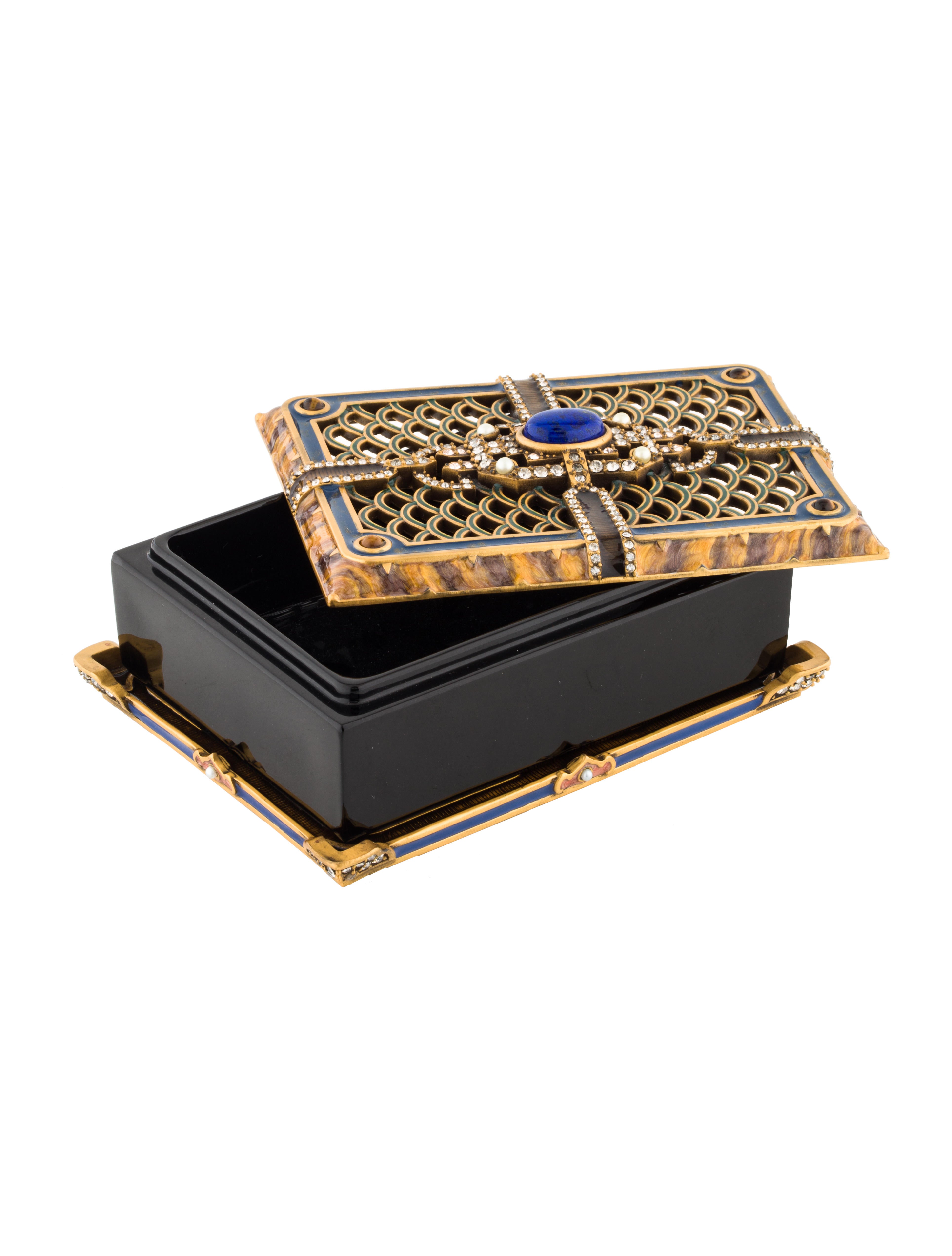 Jay Strongwater Embellished Trasure Box